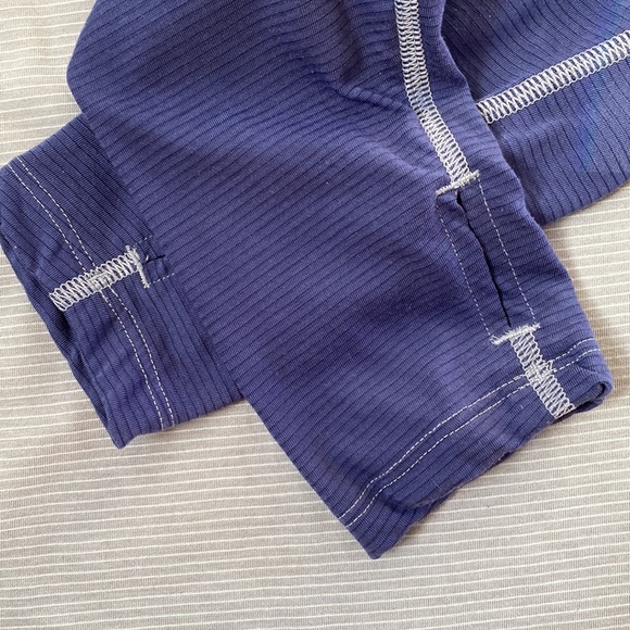 Under Armour Heatgear long sleeve running tee in grey and blue, M - Picture 5 of 10